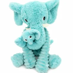 Peluche Dimoitou maman et bébé Les Ptipotos Aqua (35 cm)