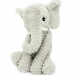 Peluche Dimoitou maman et bébé Les Ptipotos Gris clair (35 cm)
