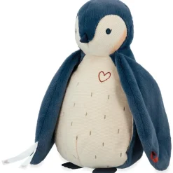 Peluche enregistreuse vocale et bruits blancs Manchot bleu (25 cm)