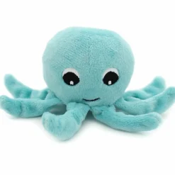 Peluche Filou maman et bébé Les Ptipotos Aqua (50 cm)