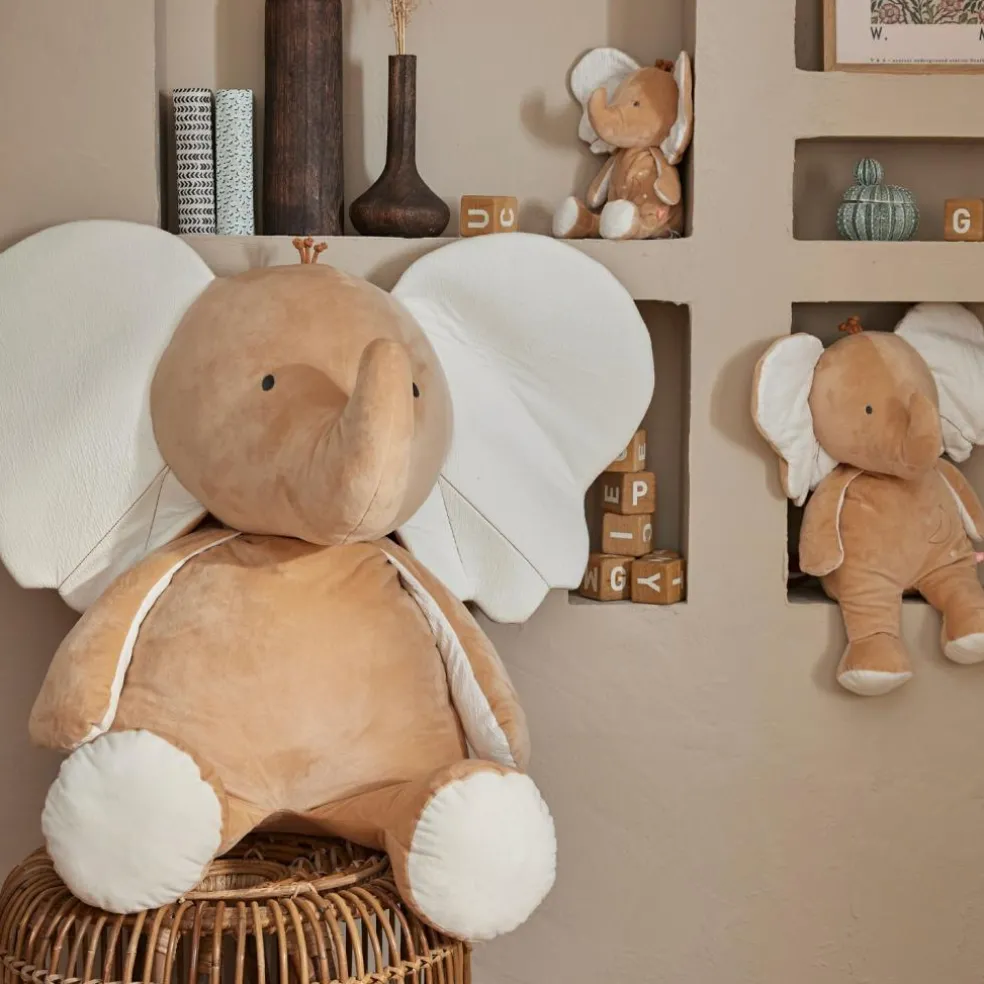 Peluche géante Bali, Moka & Snow (80 cm)