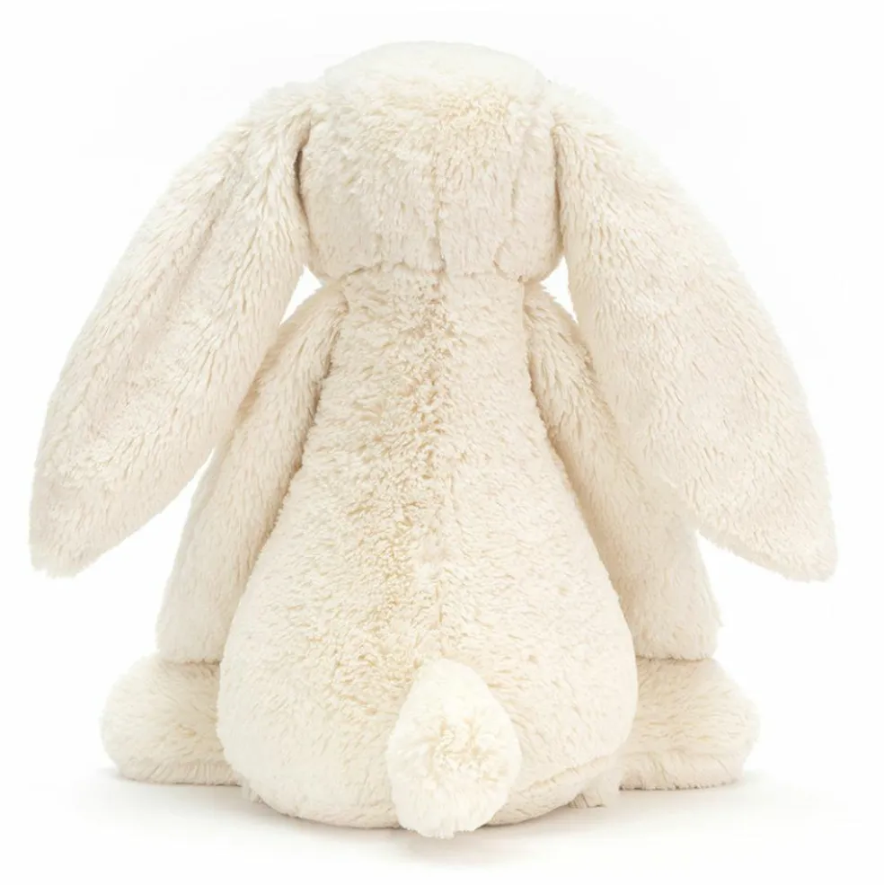 Peluche géante Bashful Lapin crème (51 cm)