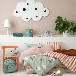 Peluche géante Croco rose (100 cm)