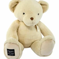 Peluche géante le Nounours vanille (75 cm)