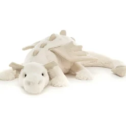 Peluche géante Scrumptious dragon des neiges (50 cm)