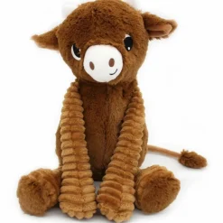 Peluche Hindou maman et bébé Les Ptipotos Cassonade (31 cm)