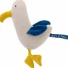 Peluche hochet goéland Marco Puce et Pilou (18 cm)