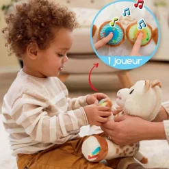 Peluche interactive Touch & Music Sophie la girafe