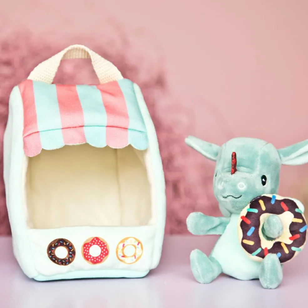 Peluche Joe marchand de donuts