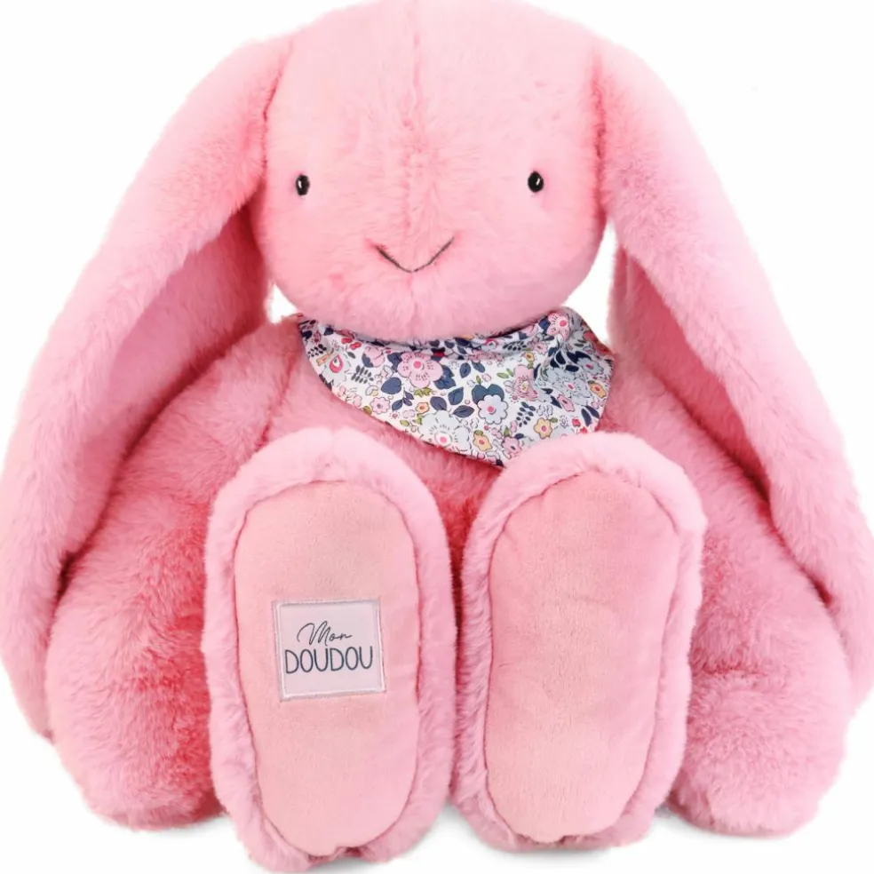 Peluche Lapin Fleurette Grenadine (50 cm)