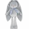 Peluche Lapinoo pantin bleu (35 cm)