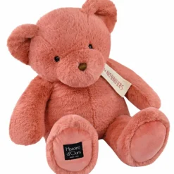 Peluche le Nounours rose praline (40 cm)