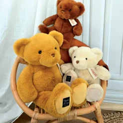Peluche le Nounours vanille (28 cm)