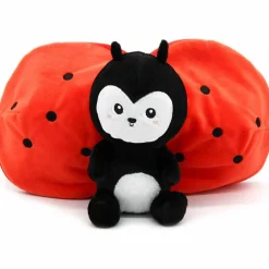 Peluche Les Flipetz Comet la coccinelle-tomate