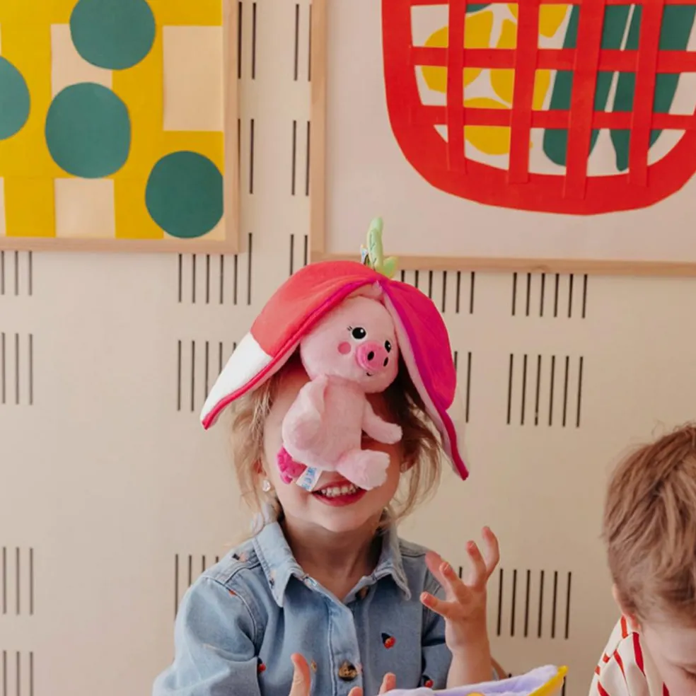 Peluche Les Flipetz Piglet le cochon-radis