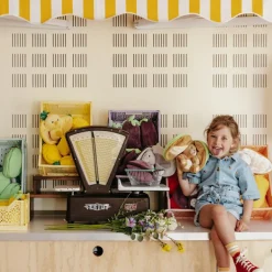 Peluche Les Flipetz Velvet l'éléphant-aubergine