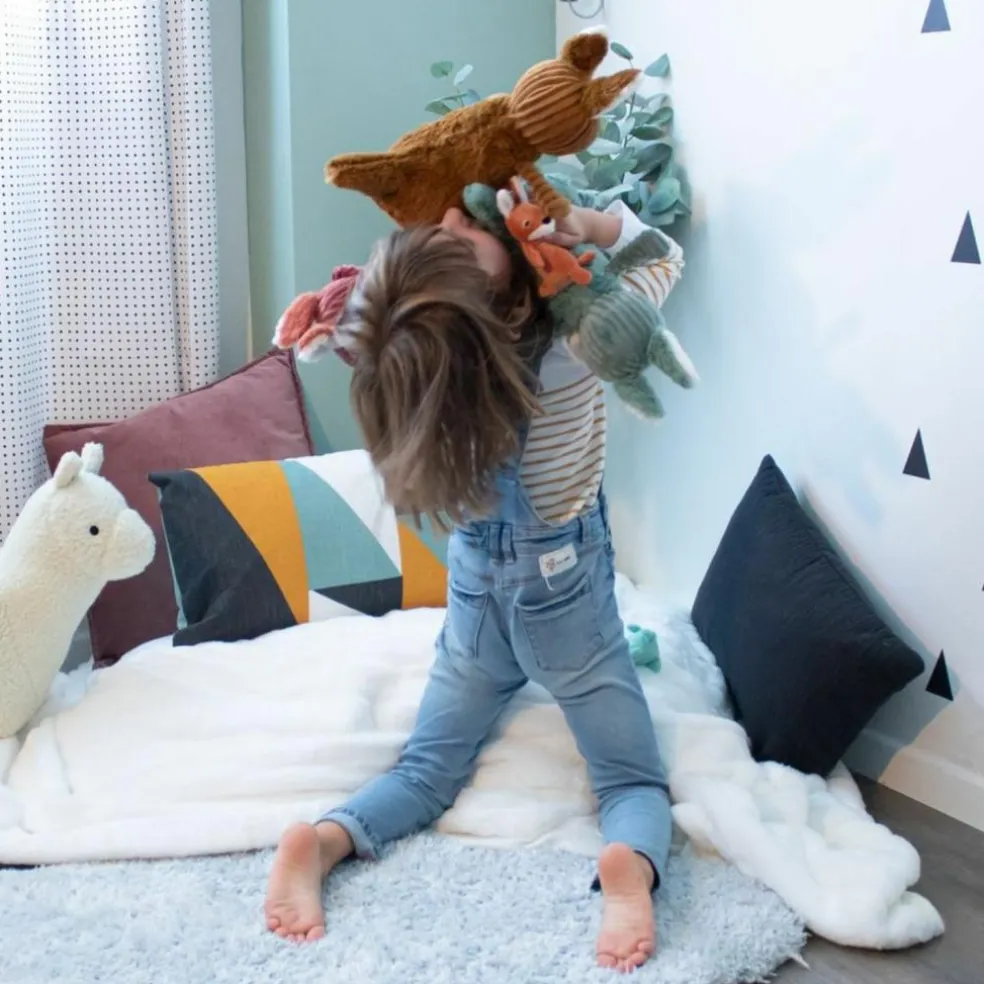 Peluche Les Ptipotos Kangourou cassonade (33 cm)