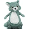 Peluche Les Ptipotos Netoitou le raton laveur vert (26 cm)