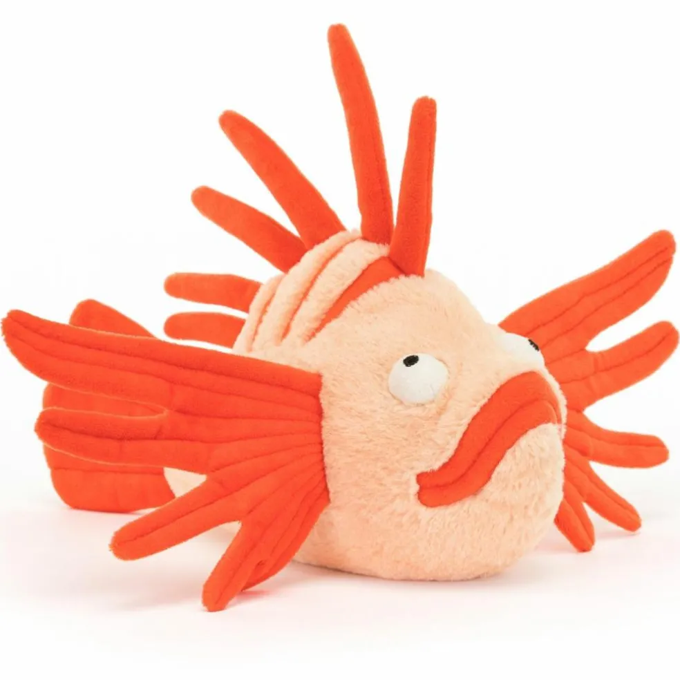 Peluche Lois le poisson-lion (14 cm)