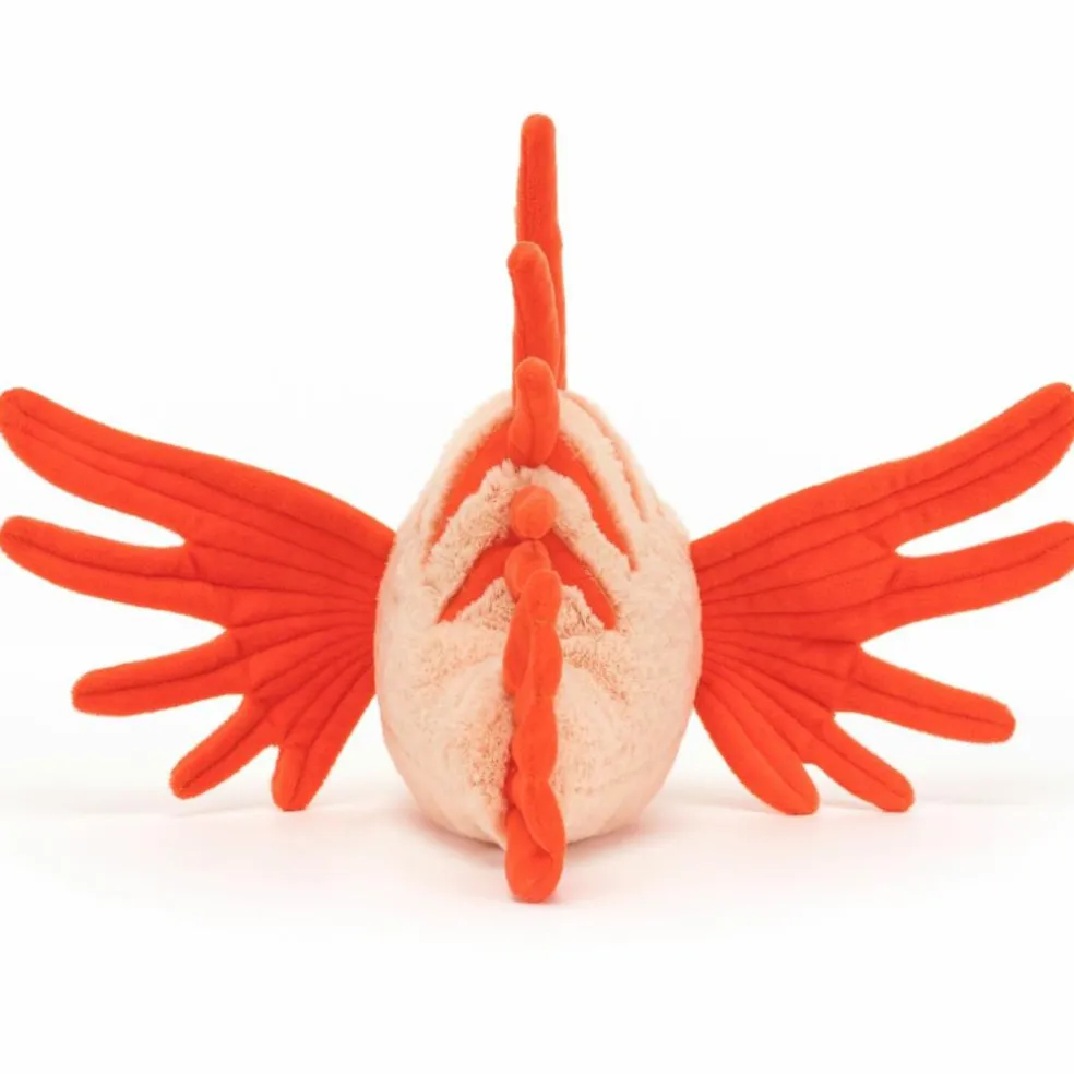 Peluche Lois le poisson-lion (14 cm)