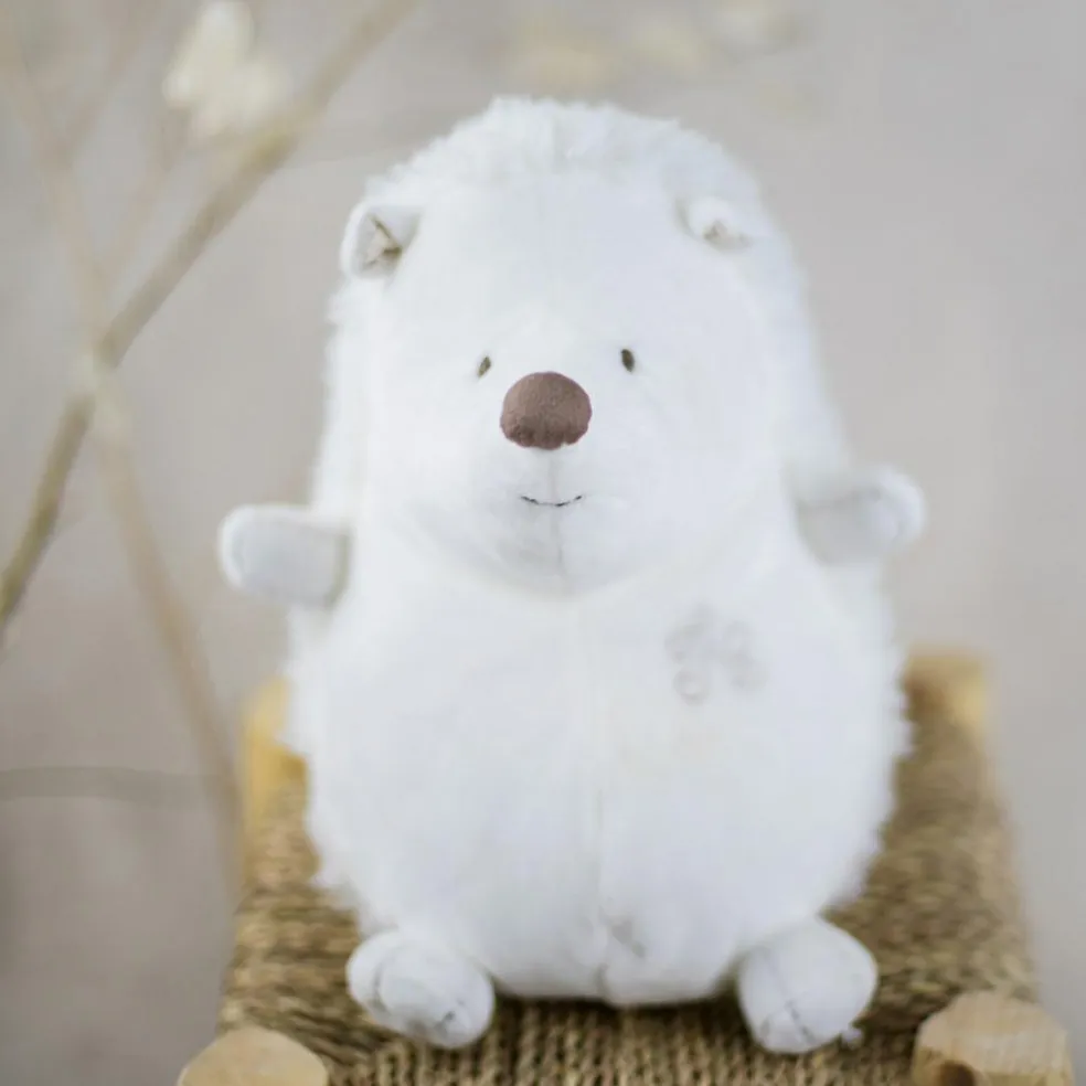 Peluche Léon le hérisson écru (12 cm)