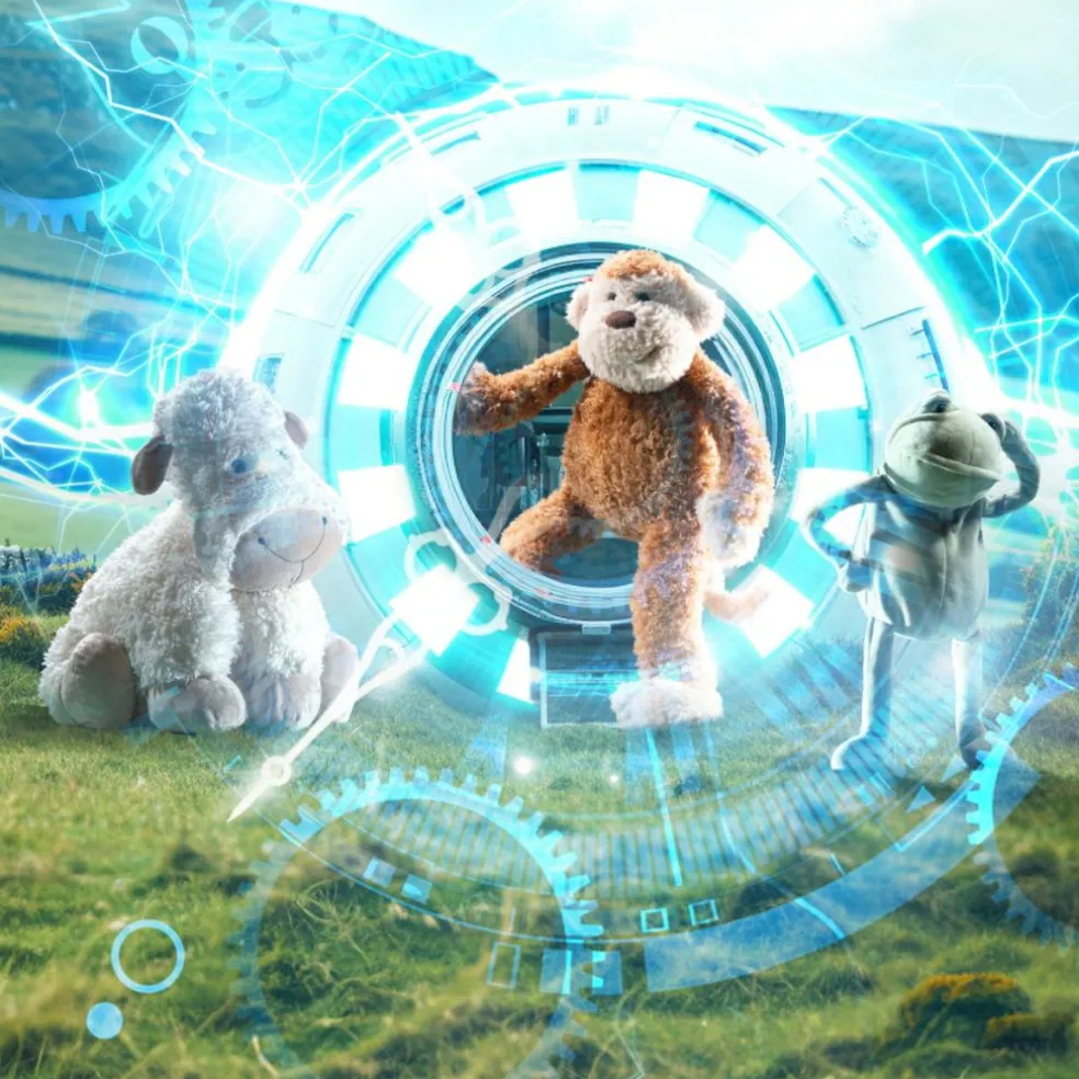 Peluche Mouton aux truffes (64 cm)