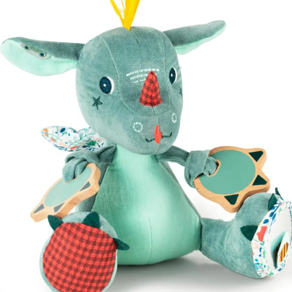 Peluche multi-activités Joe le dragon