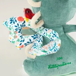 Peluche multi-activités Joe le dragon