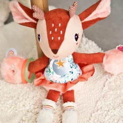 Peluche multi-activités Stella le faon