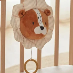 Peluche musicale à suspendre lion Babou