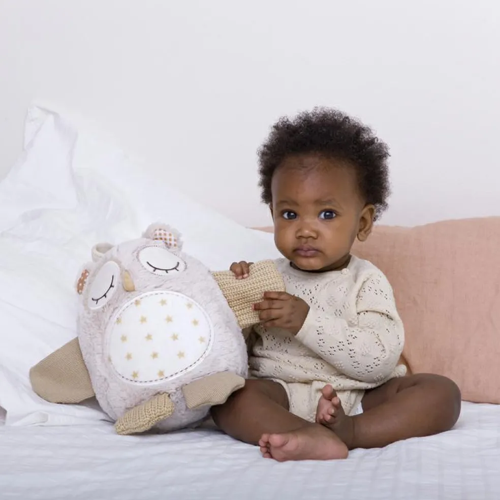 Peluche musicale bruit blanc hibou rêveur Smart Sensor