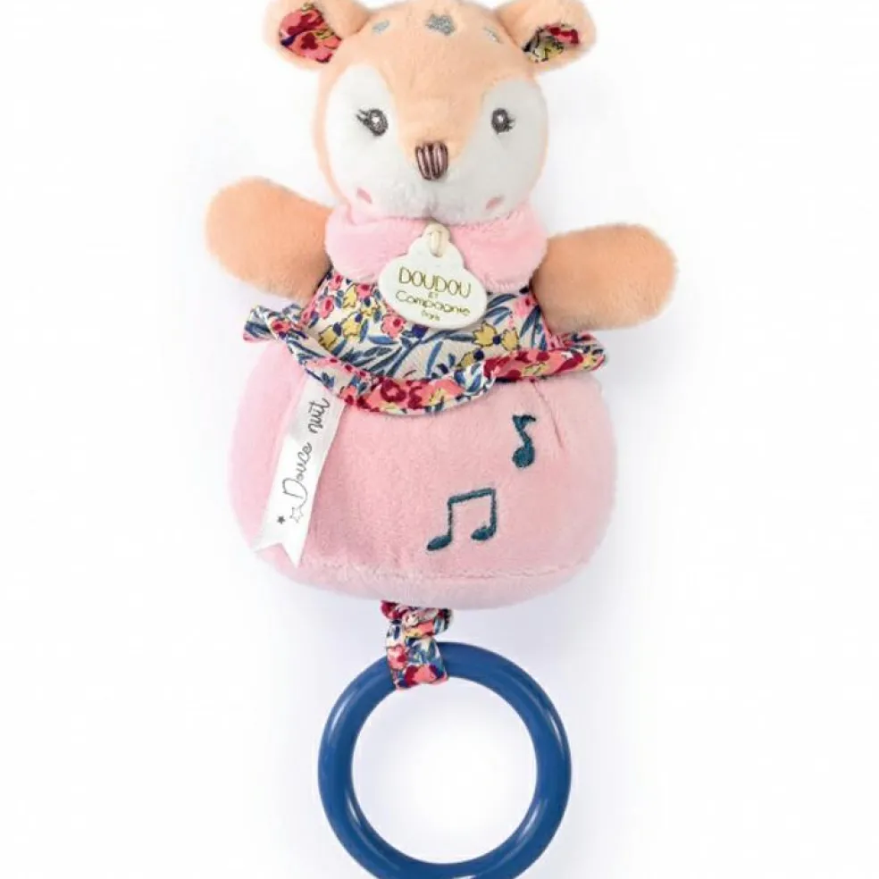 Peluche musicale Faon Boh'aime (20 cm)