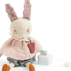 Peluche musicale Lapin Après la pluie (36 cm)