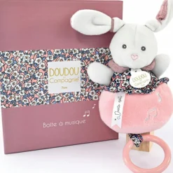 Peluche musicale Lapin Boh'aime (20 cm)