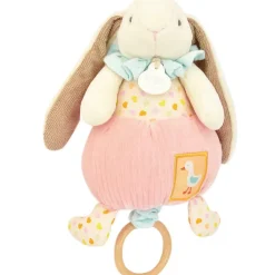 Peluche musicale Lapin Ciboulette Dans mon jardin (20 cm)