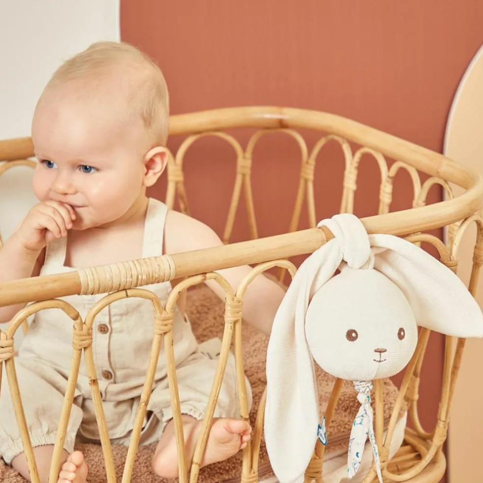 Peluche musicale Lapin crème