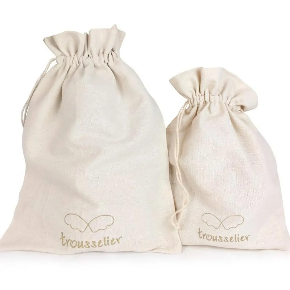 Peluche musicale lapin nid d'ange vert céladon (28 cm)