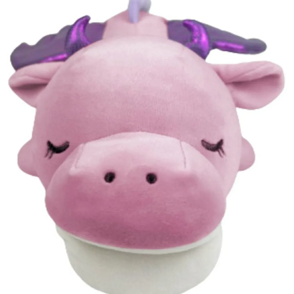 Peluche Nemu Nemu Dragona le Dragon rose (53 cm)