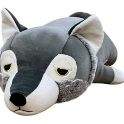 Peluche Nemu Nemu Loulou le Loup (66 cm)