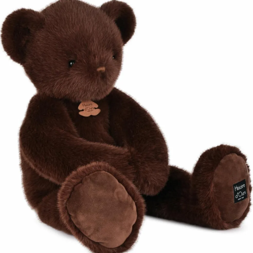 Peluche ours Clémentin Choco Cranberries (60 cm)