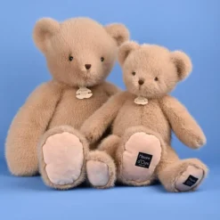 Peluche ours Clémentin Miel Amande (60 cm)