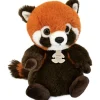 Peluche Panda roux Les Doux Stretch (20 cm)