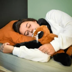 Peluche panda roux lesté PODCOLL (40 cm)