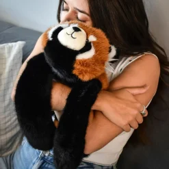 Peluche panda roux lesté PODCOLL (40 cm)