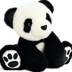 Peluche panda So Chic noir (25 cm)