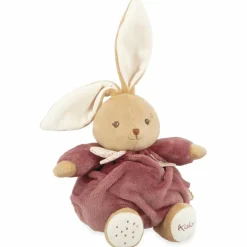 Peluche Patapouf Lapin bordeaux (17 cm)