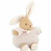 Peluche Patapouf Lapin rose (17 cm)