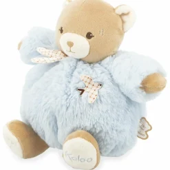 Peluche Patapouf Ours bleu (17 cm)