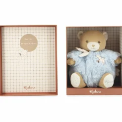 Peluche Patapouf Ours bleu (17 cm)