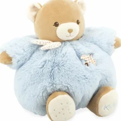 Peluche Patapouf Ours bleu (25 cm)